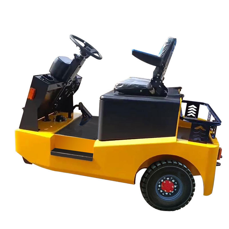 Cheap factory price 6 ton aircraft electric battery seated tow tractor baggage tow tractor for airport