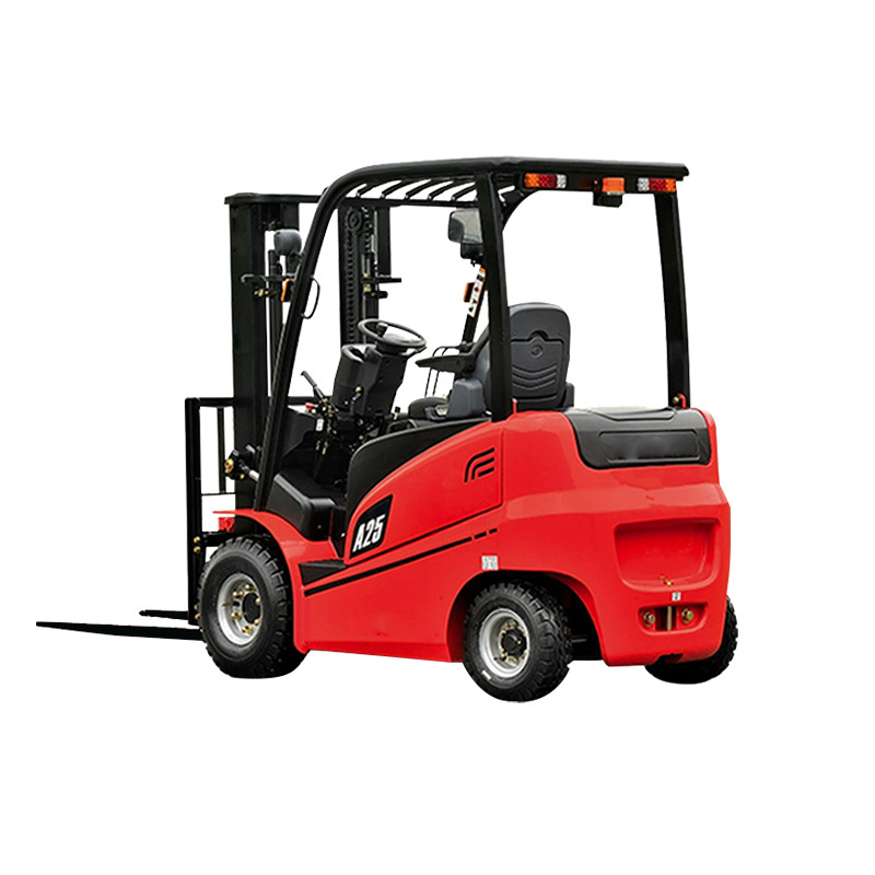 Hot sale 2ton full electric forklift four wheels forklift storage battery  lifting 3m truck