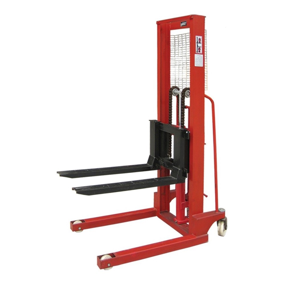 Factory Price Forklift For Sale 1 TON/ 2 TON Manual Hand Stacker With Hydraulic Pump High Lift Forklift