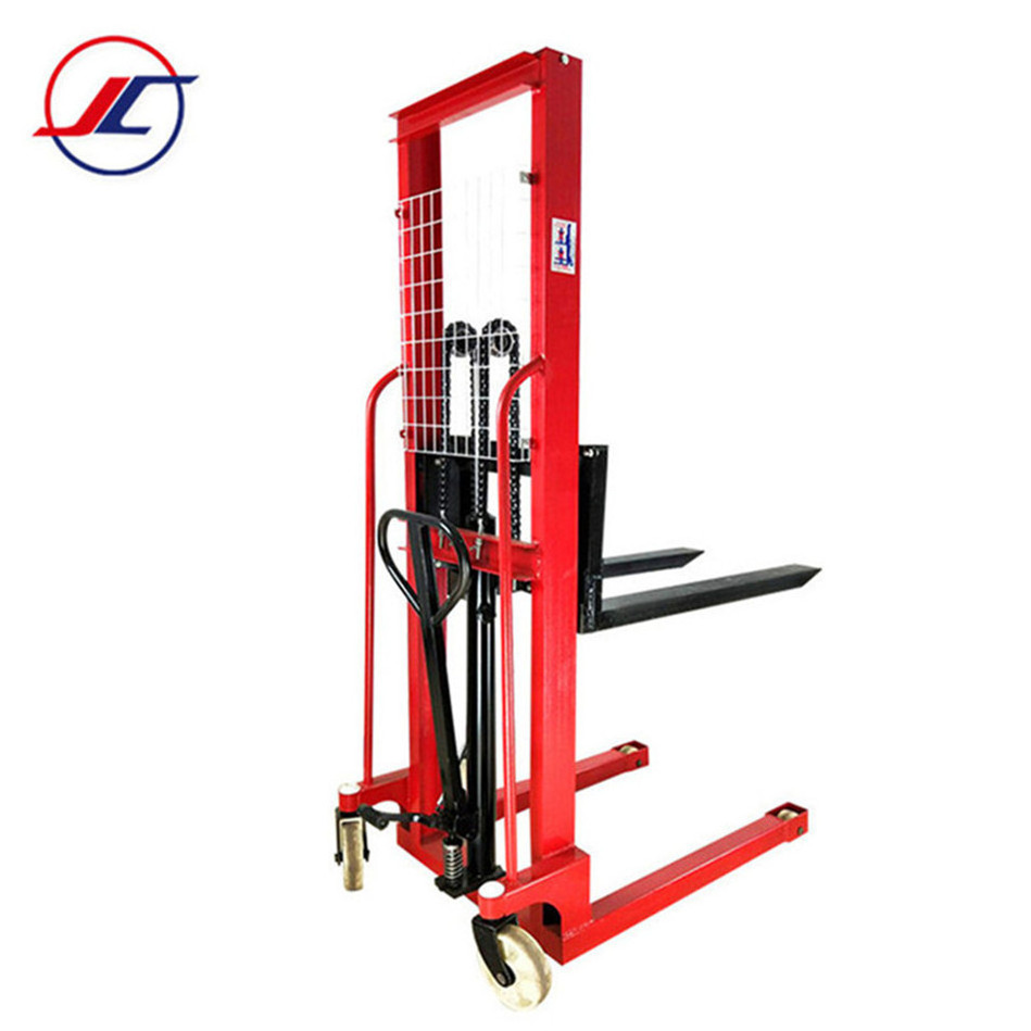 Hydraulic Manual Hand Stacker Forklift 2.0t 1.6m Lifting Manual Reach Stacker Price