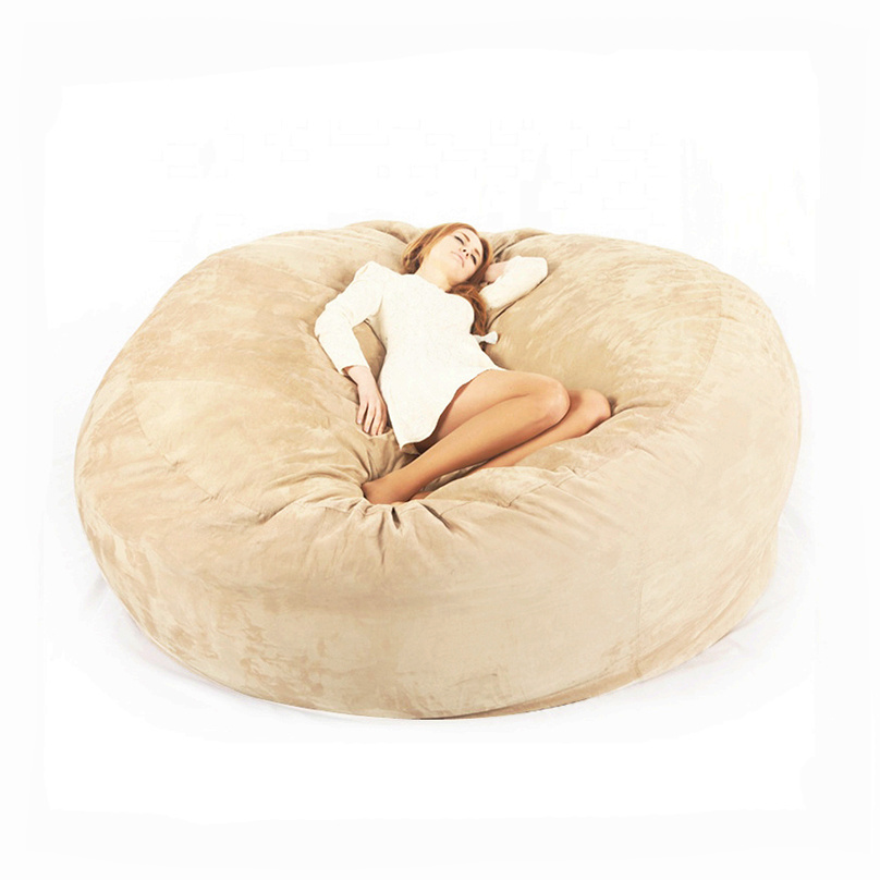 rabbit pumpkin sleeping lazy small bean bag chair  1 seats  seating fixed floor chair tatami lazy boy sofa