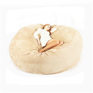 rabbit pumpkin sleeping lazy small bean bag chair  1 seats  seating fixed floor chair tatami lazy boy sofa