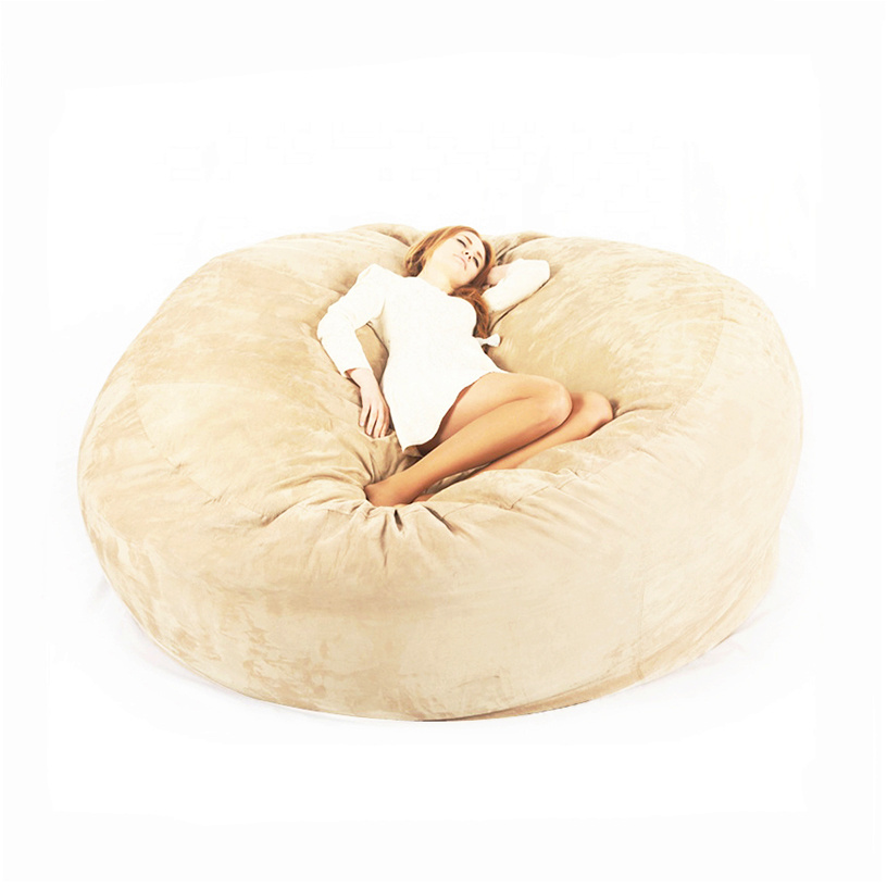 rabbit pumpkin sleeping lazy small bean bag chair  1 seats  seating fixed floor chair tatami lazy boy sofa