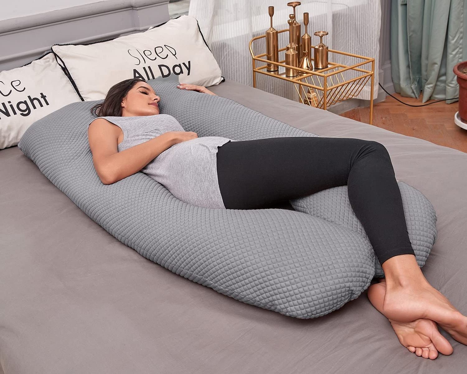 High Quality Comfortable Adjustable Full Body support Pregnancy Pillows for Sleeping