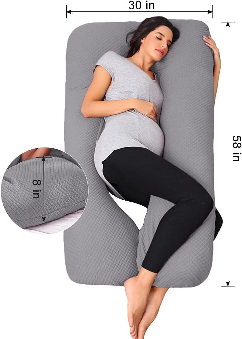 High Quality Comfortable Adjustable Full Body support Pregnancy Pillows for Sleeping