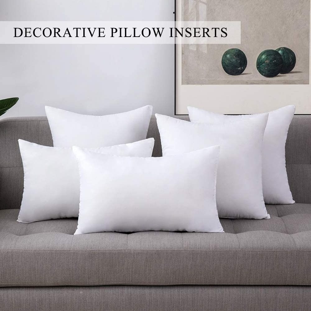 Hot Selling Square White Pillow 100% Polyester Filling High Quality Custom Wholesale Cushion Polyester Pillow Inserts Inner