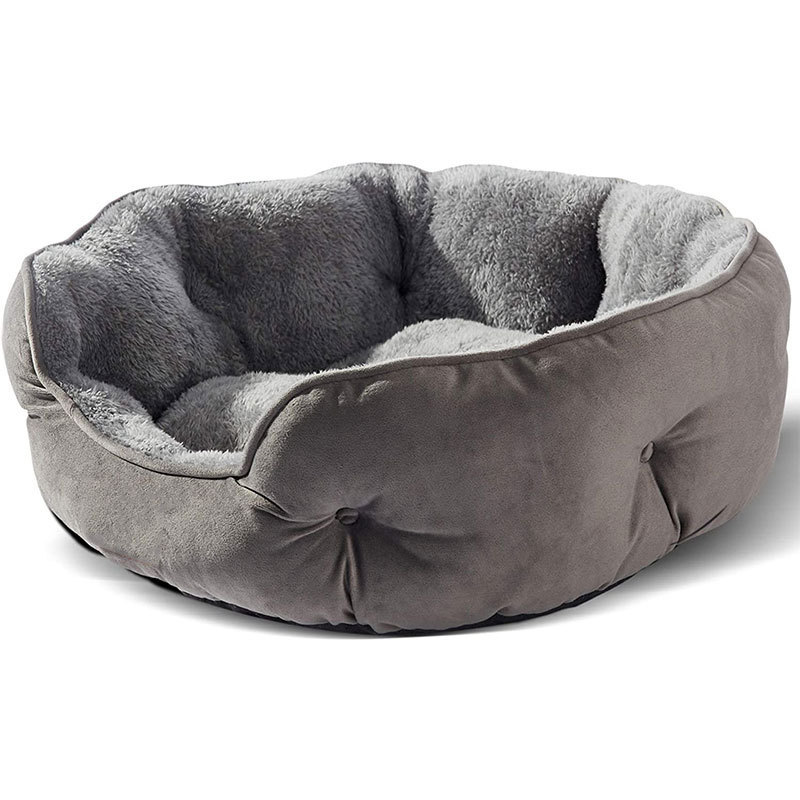 Wholesale Custom Breathable  Indoor Slip-Resistant Bottom Extra Soft Cat dog pet bed for Puppy and Kitty