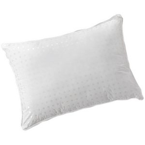 Luxury 100% cotton pillows with printing high resilience sleep square hollow pillow