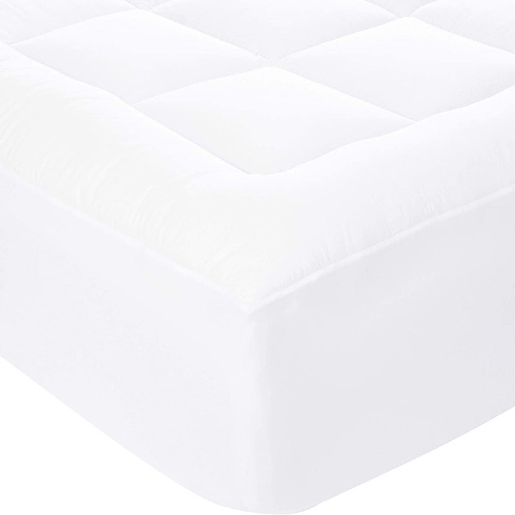 Down-Alternative Mattress Topper Pad with Cotton Shell