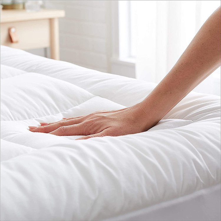 Down-Alternative Mattress Topper Pad with Cotton Shell