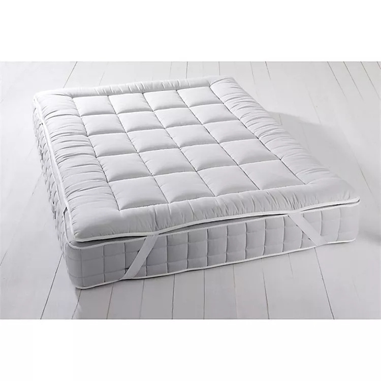 Elastic mattress toppers protector 100% cotton stitching king / queen-size bed mattress topper