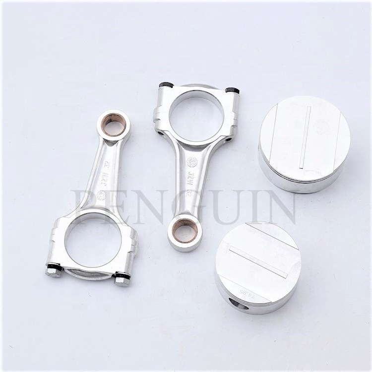 Bezier,Copelan,Frascold,Dorin,GEA Bock,Carrier Refrigeration Compressor Spare Parts Piston And Connecting Rod Assembly