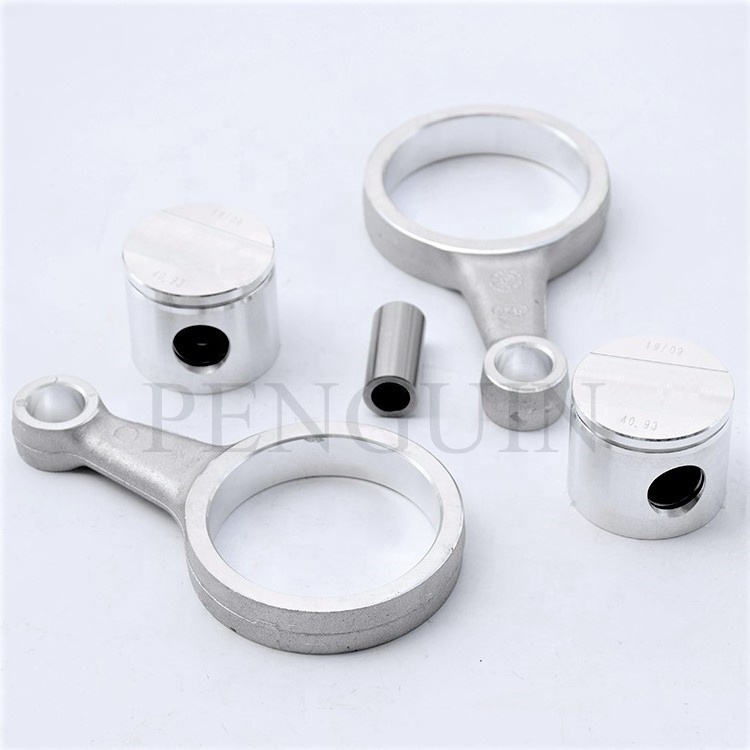 Bezier,Copelan,Frascold,Dorin,GEA Bock,Carrier Refrigeration Compressor Spare Parts Piston And Connecting Rod Assembly