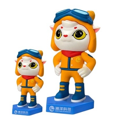 pvc creative rubber keychain doll 3D OEM  Guangzhou factory specialized pvc anime figure silicone action figure