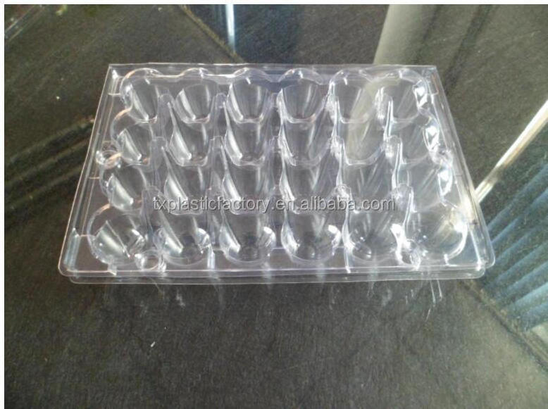 high quality low price plastic quail egg cartons