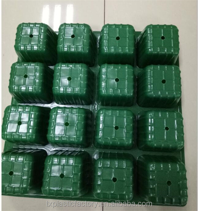 Eco-friendly wholesale plastic 16 holes plug plant seed tray, vegetable and flower seeds nursery tray