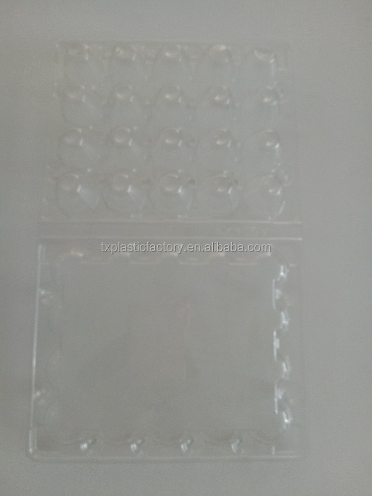 high quality low price plastic quail egg cartons