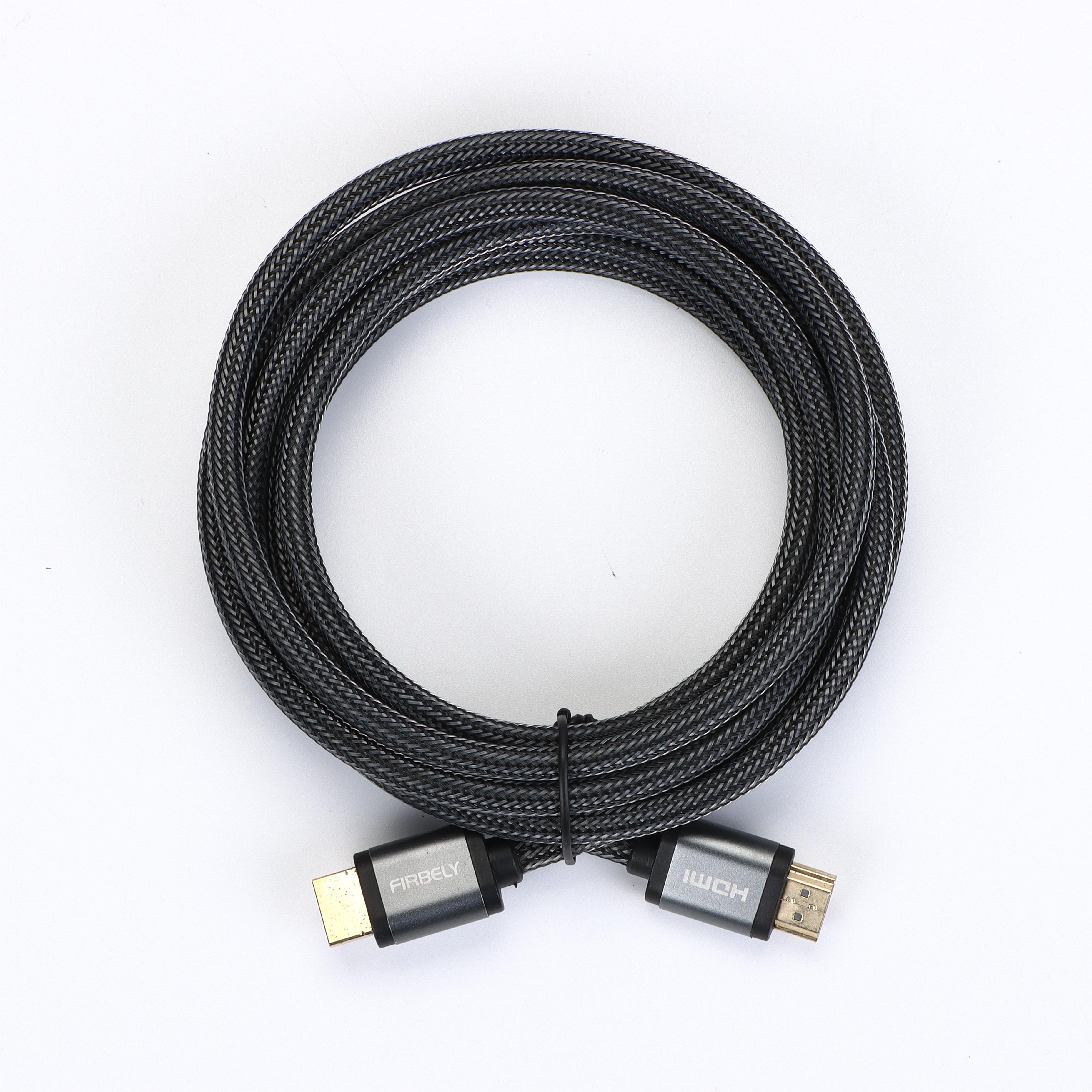 Hot Selling Video HDMI Cable 3D 4K HDMI 2.1 cable Support 3840p 2160p 4K*2K For HDTV