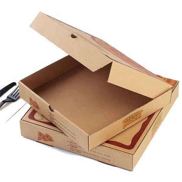 Wholesale Custom Pizza Packing Delivery Box Supplier 33x33 Eco Friendly Brown Pizza Boxes For Pizza