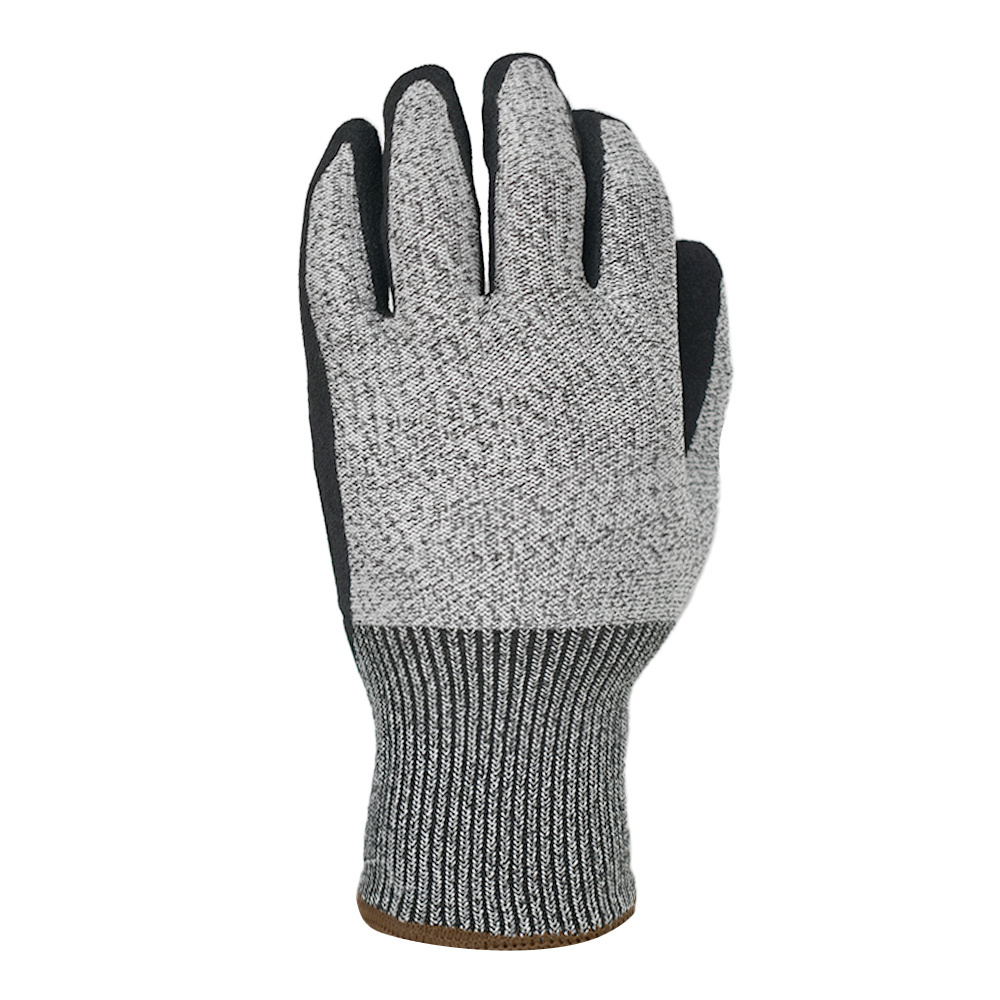 HPPE Nitrile Coated Cut Resistant Safety Work Gloves Level 5 Anti Cut Gloves for Construction