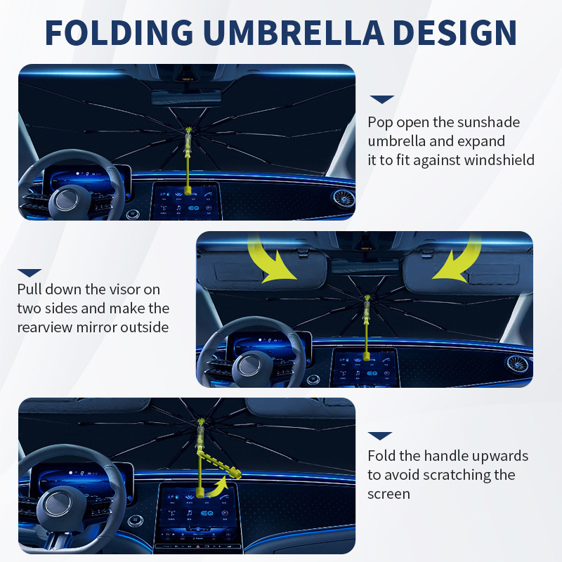 UV protection folding Windshield car cover front gear car sunshade Sun Shade Visor Protector Reflector Umbrella brella Shield