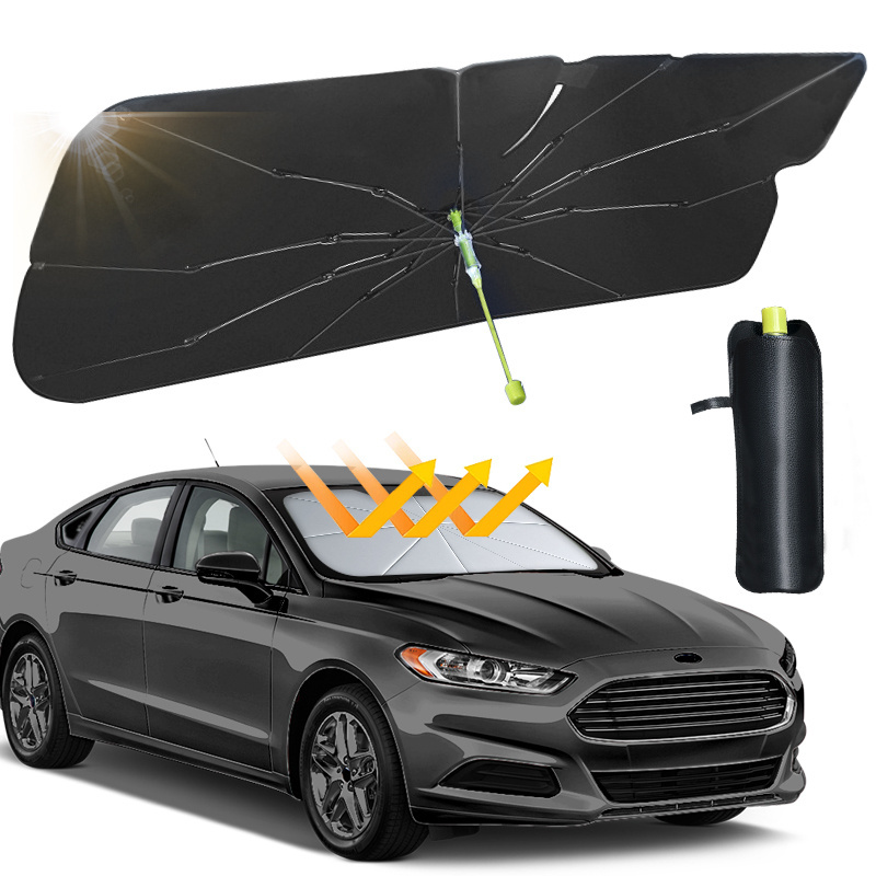 Block UV Rays Heat Car Visor protection folding Windshield Sun Shade car cover car sunshade umbrella for Keep Vehicle Cool