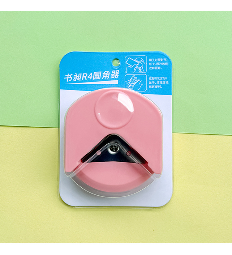 Custom Office R4 Custom Size Card Corner Rounder Portable Plastic PVC Paper Round Corner Cutter