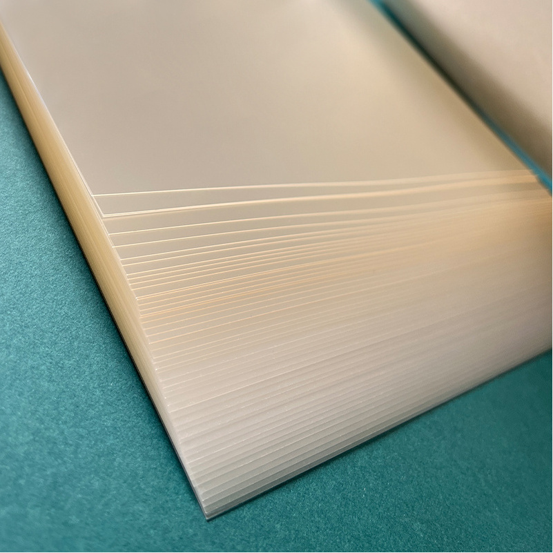 Wholesale pp pet pvc Hard Book Binding Sheet Pvc Book Binding Cover