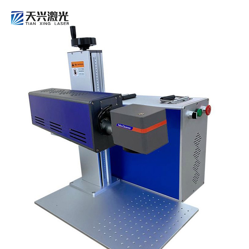 Handheld portable fiber laser marking machine Metal plastic milk powder can lettering u disk mold radium engraving machine