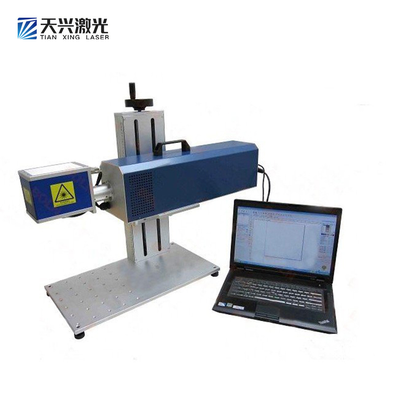 Handheld portable fiber laser marking machine Metal plastic milk powder can lettering u disk mold radium engraving machine