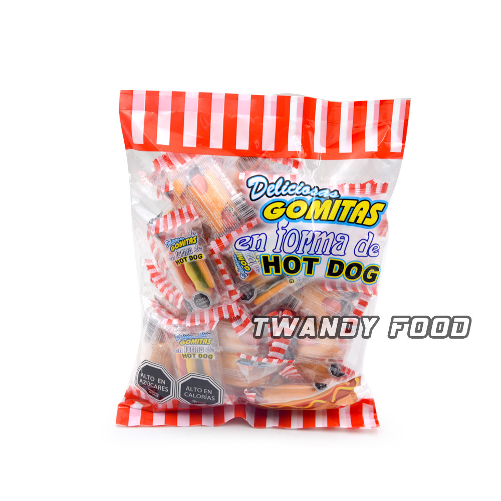 wholesale custom private label pizza shape chewing gum