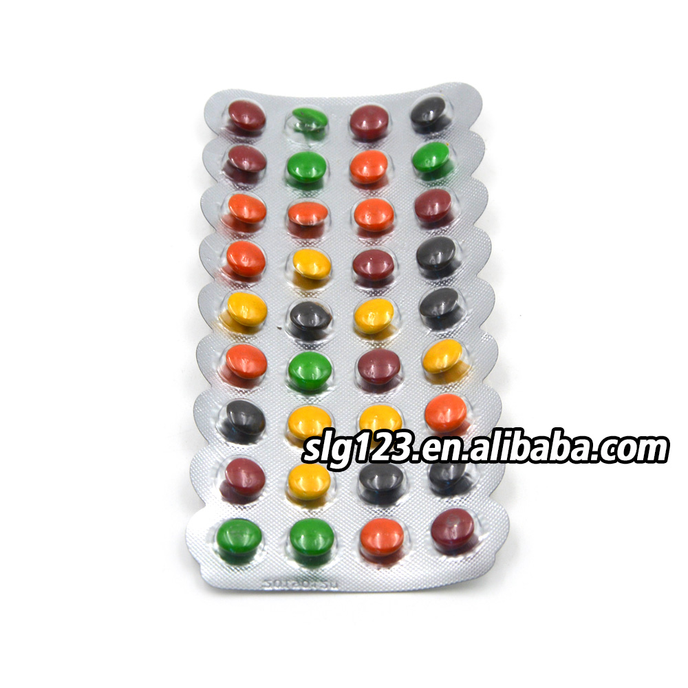 box packing colorful ball chocolate beans for kid