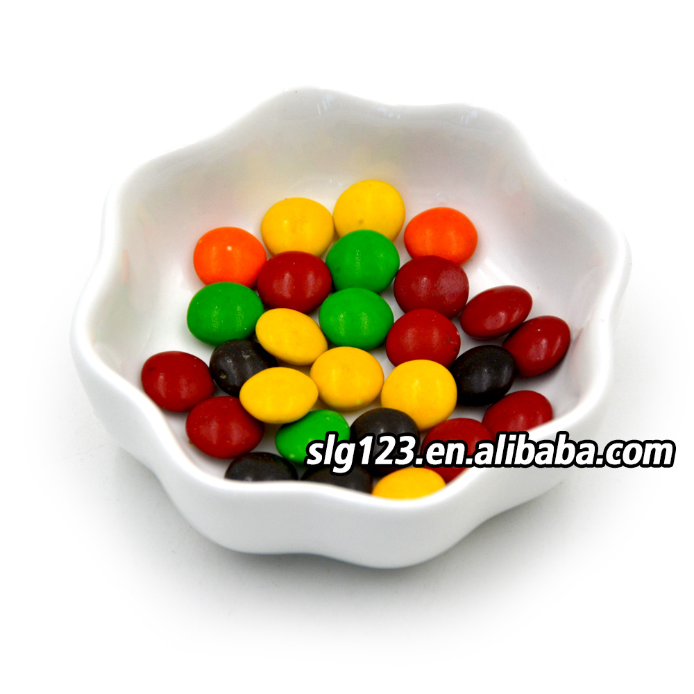 box packing colorful ball chocolate beans for kid