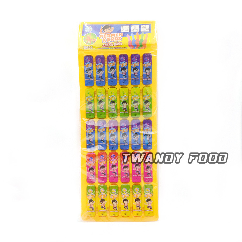 OEM colorful sword shape toy hard candy