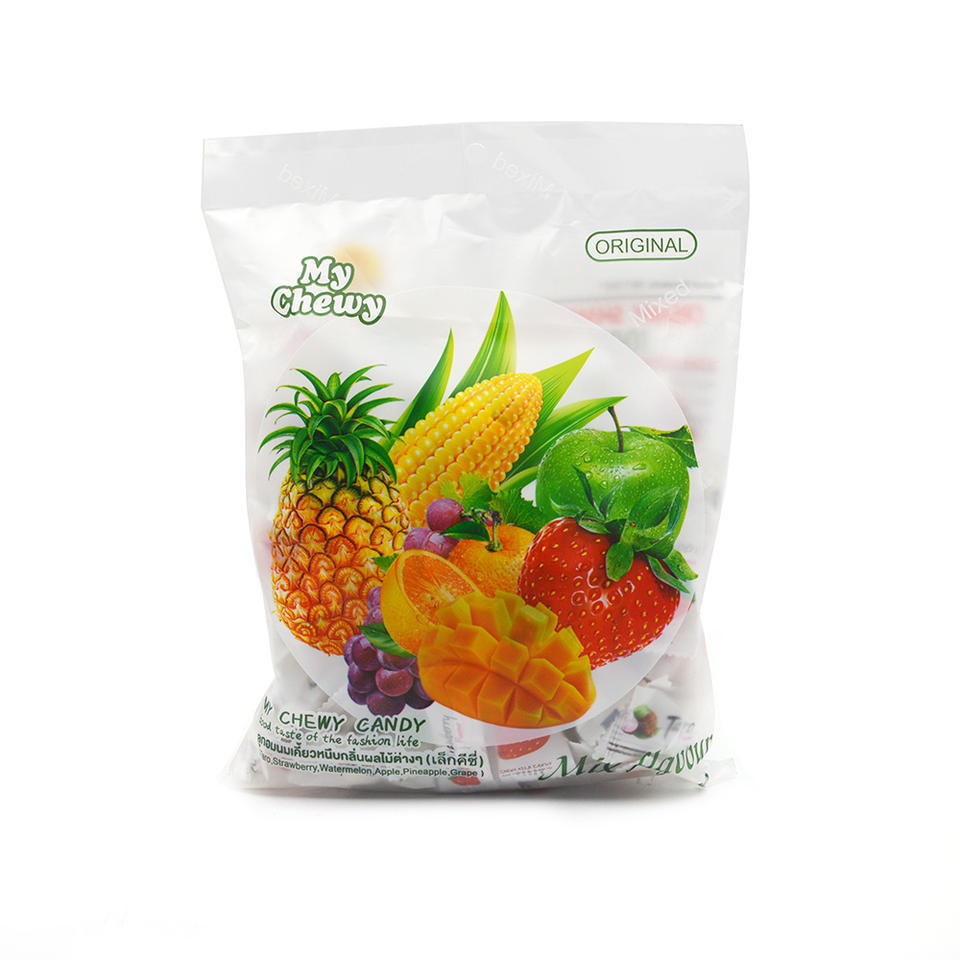 Chewy Soft Candy Fruit My Thailand Corn Flavor Pineapple Fruit And Sweets Wholesale Milk Ball Candy