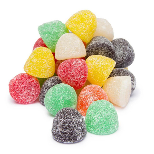 Wholesale Halal Fruit Flavor Sweet GumDrops Pectin Soft Gummy Candy