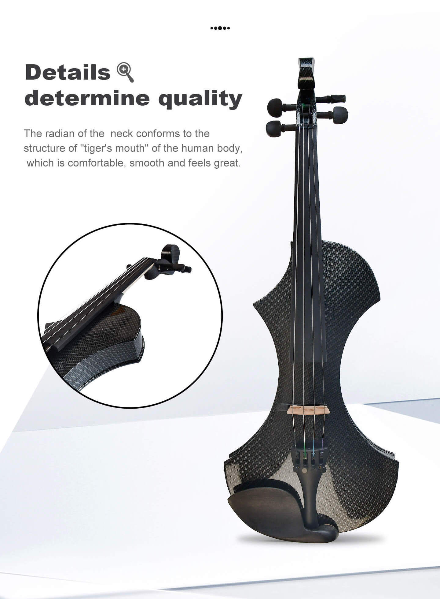 Factory Wholesale Professional Grade Sound Quality Electric Violin Solid Spruce 4/4 Student Electric violin