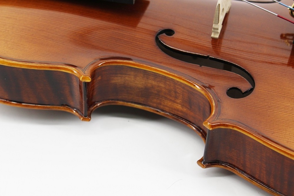 European Material Handmade Flame 4/4  Beginner Students' Conservatory Violin