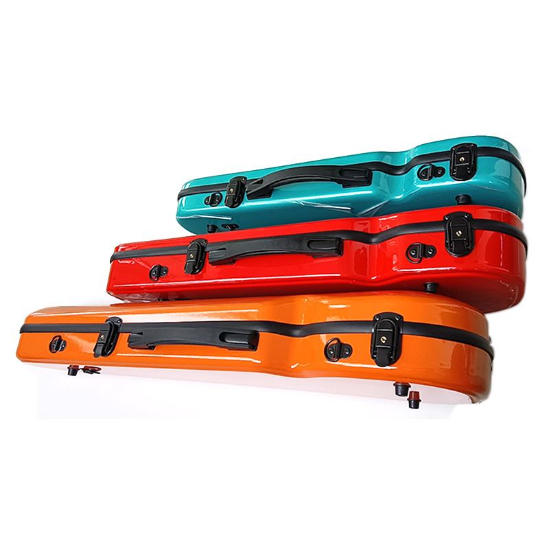 Top Sale Musical Instrument Accessories Colorful Triangle Hard Violin Case