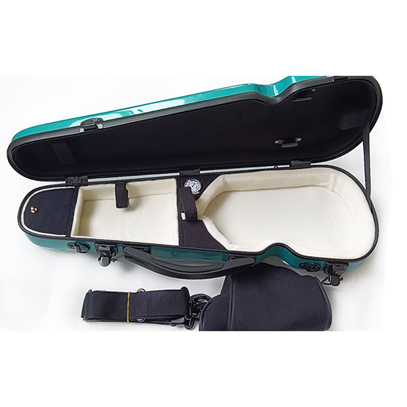 Top Sale Musical Instrument Accessories Colorful Triangle Hard Violin Case