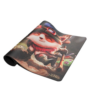 2022 Locking Edge Fancy Printing Rubber Mousepad, Comfortable Feel Mouse Mat For LOL Non Slip large Gaming mouse pads