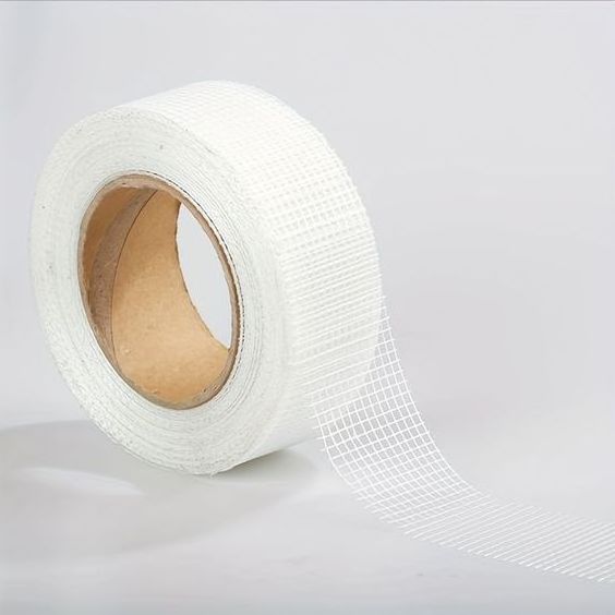 Fiberglass Prefabricated Woven Fiber Glass Scrim Joint Roll  self adhesive drywall plasterboard knauf joint scrim mesh repair