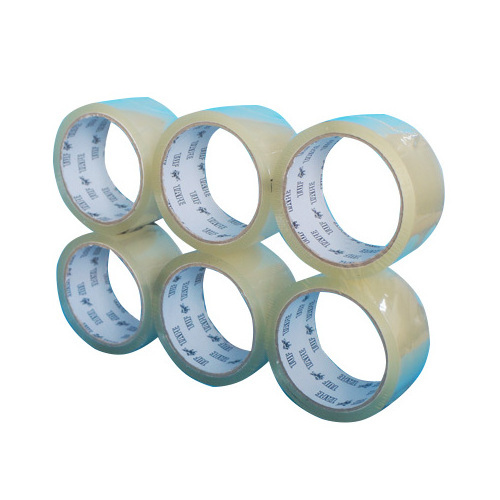 Best Price Waterproof Acrylic Packaging Tape Bopp Transparent Super Clear Big Roll Packing Tape For Sealing Carton Box