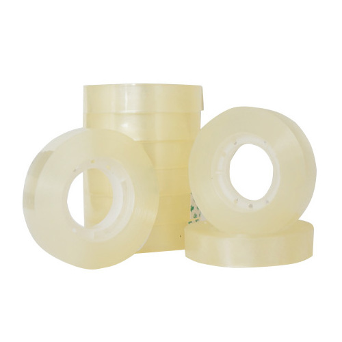 Super september Clear Industrial Packing Film Polyimide Transparent Bopp Jumbo Roll Self Office Filament Adhesive Tape