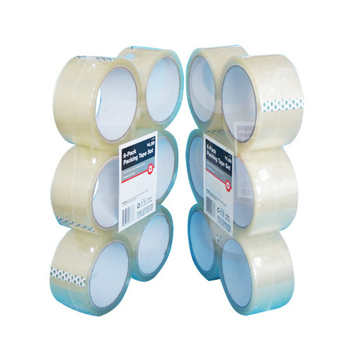 Best Price Waterproof Acrylic Packaging Tape Bopp Transparent Super Clear Big Roll Packing Tape For Sealing Carton Box