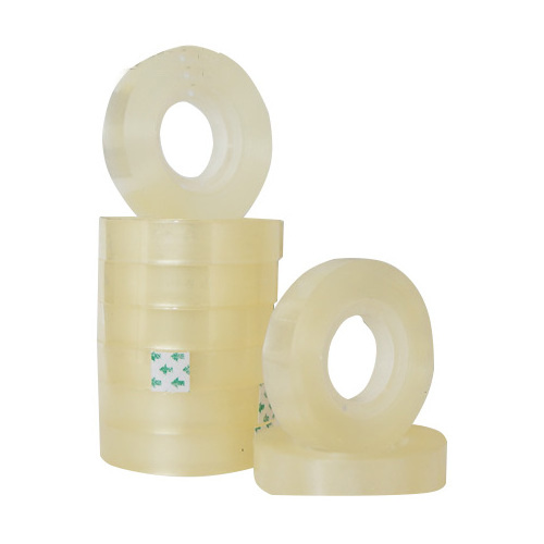 Super september Clear Industrial Packing Film Polyimide Transparent Bopp Jumbo Roll Self Office Filament Adhesive Tape