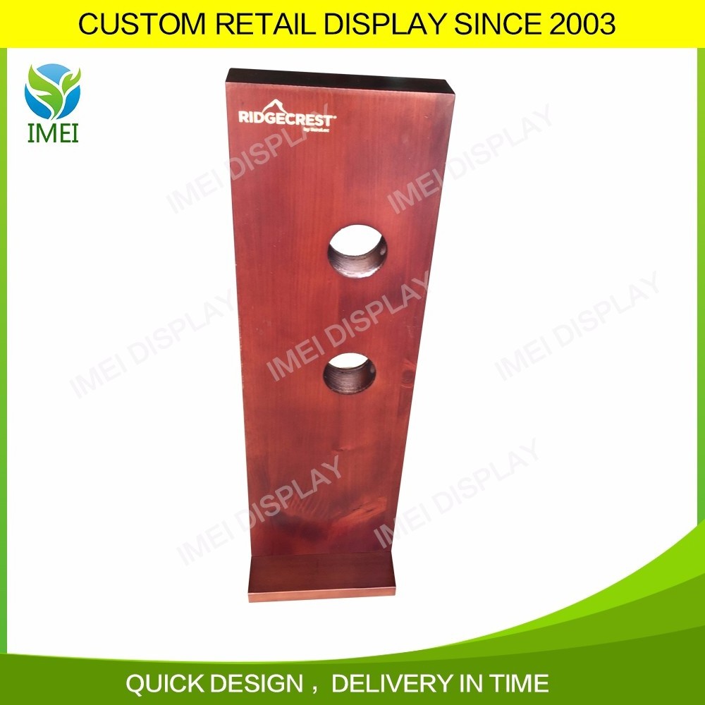 Retail wood door lock display stands for decoration shop clear display cabinet with lock