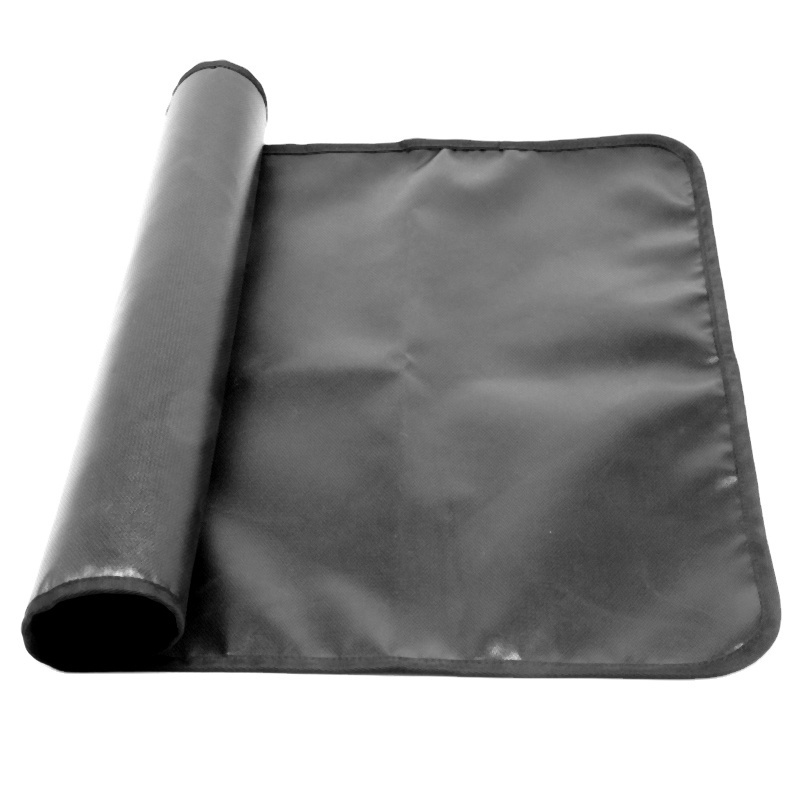 High Quality BBQ Under Grill Pit Mat Fire Pit Floor Mat with Silicone Coating