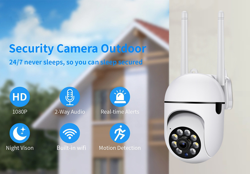 TOPU.Y New 5G Wireless Surveillance Monitor Home Indoor Network Smart IP Ptz Camera Pet Security Wifi Yiiot Camera