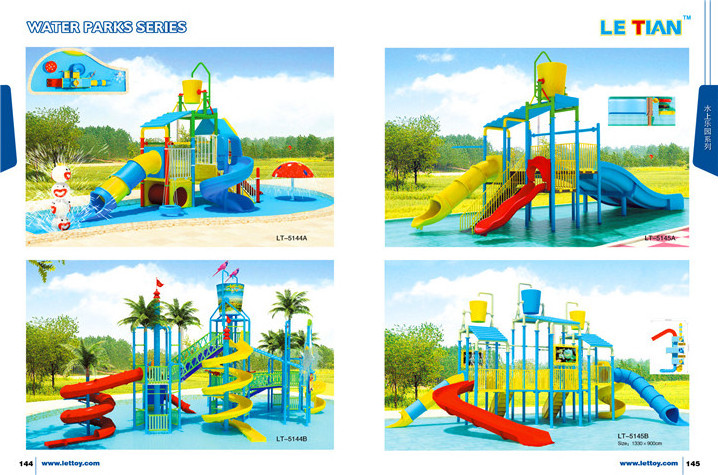 water slide manufacturer amusement water park plastic slide for sale